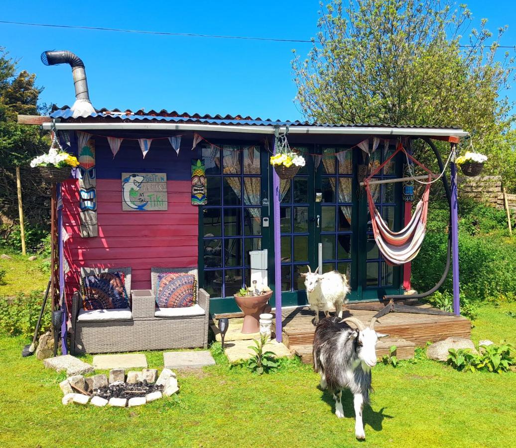 Treguth Glamping Unique Experience - Themed Huts Hotell Saint Day Exteriör bild