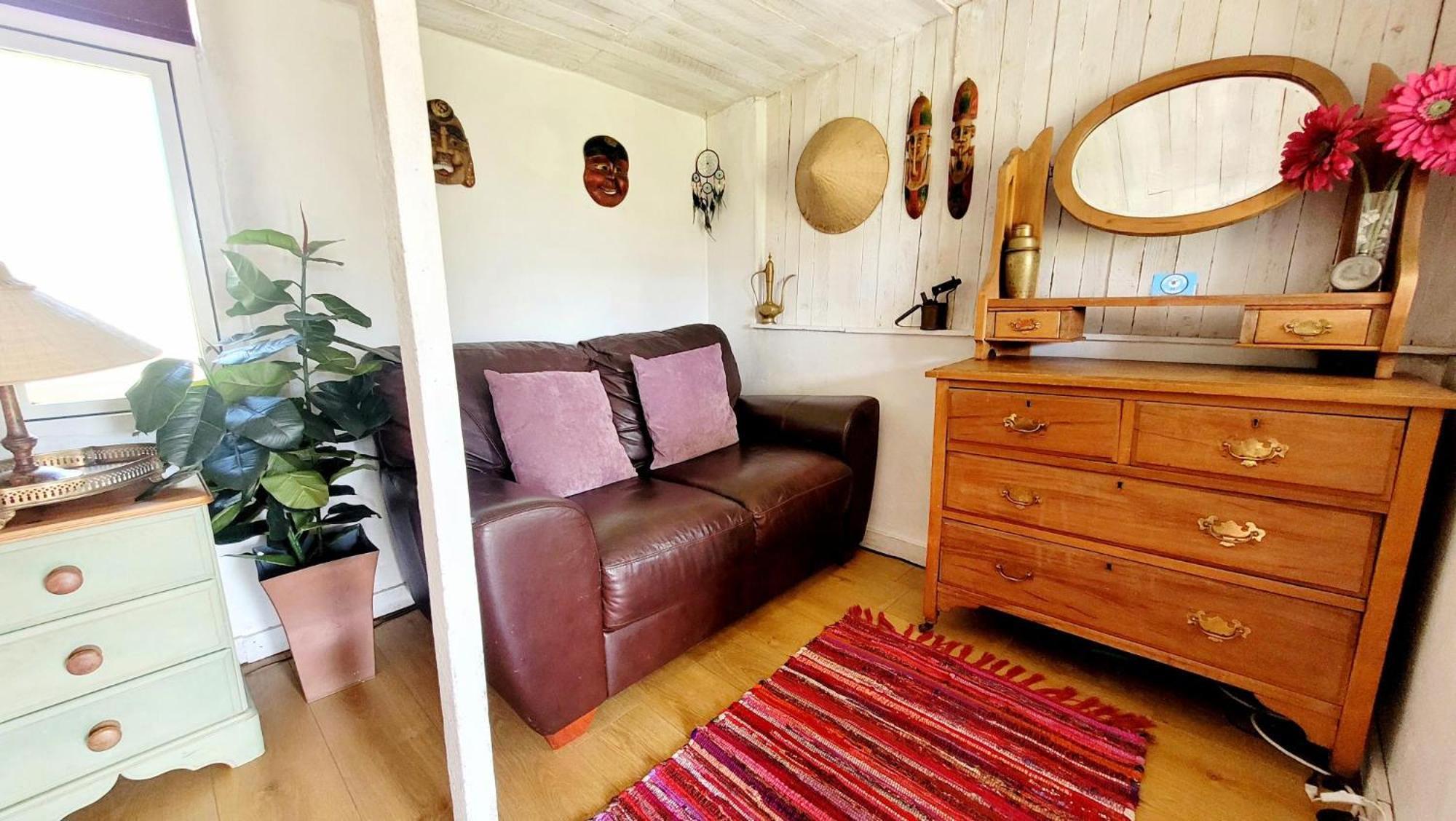 Treguth Glamping Unique Experience - Themed Huts Hotell Saint Day Exteriör bild